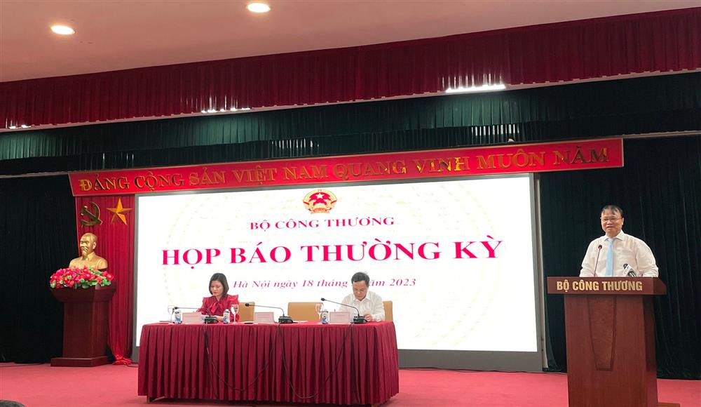 Bộ Công Thương tổ chức họp báo thường kỳ năm 2023