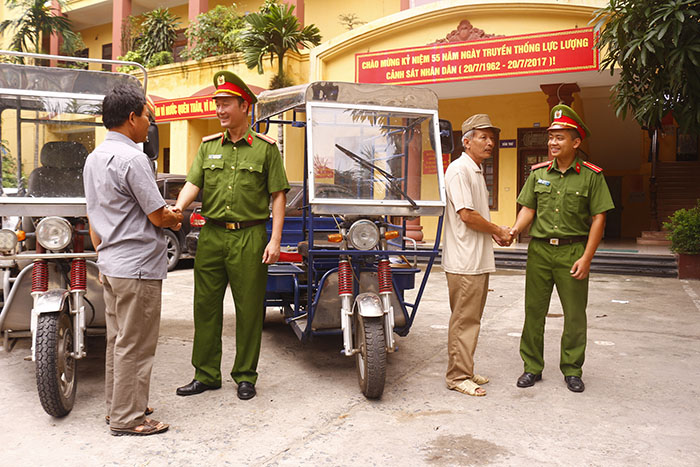 Tâm thư cảm ơn chiến sĩ Công an của Cựu chiến binh Nguyễn Trọng Văn
