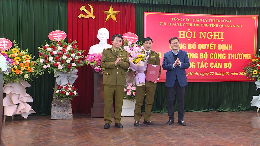 Cục Quản lý thị trường Quảng Ninh có quyền Cục trưởng mới