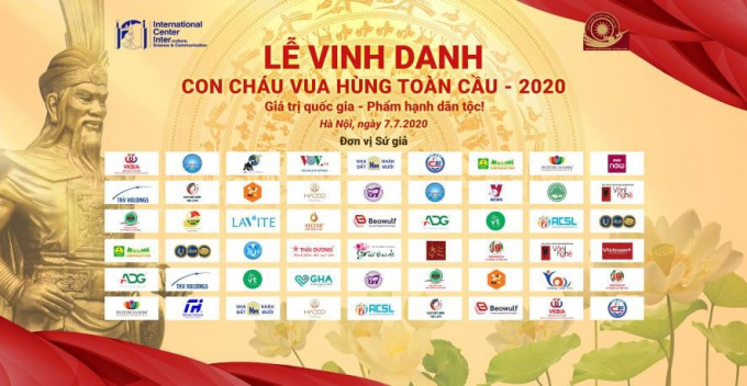 Lễ vinh danh Con cháu Vua Hùng toàn cầu - 2020