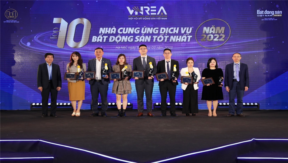 Meey Land được vinh danh top 10 nhà cung ứng dịch vụ bất động sản tốt nhất năm 2022