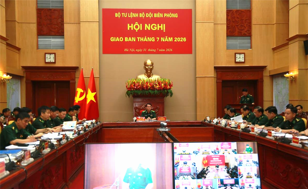 Bộ Tư lệnh Bộ đội Biên phòng triển khai phương hướng, nhiệm vụ trọng tâm tháng 8/2026