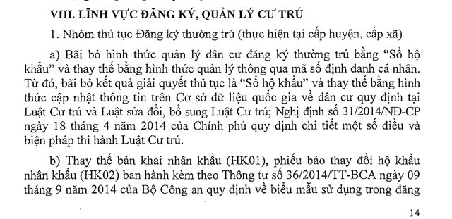 Chính phủ đồng ý bỏ sổ hộ khẩu, chứng minh nhân dân - Ảnh 2.