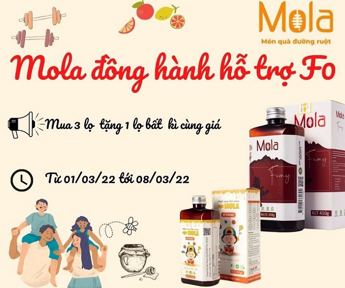 Mật ong len men Mola - Đồng hành cùng người dân trong đại dịch.