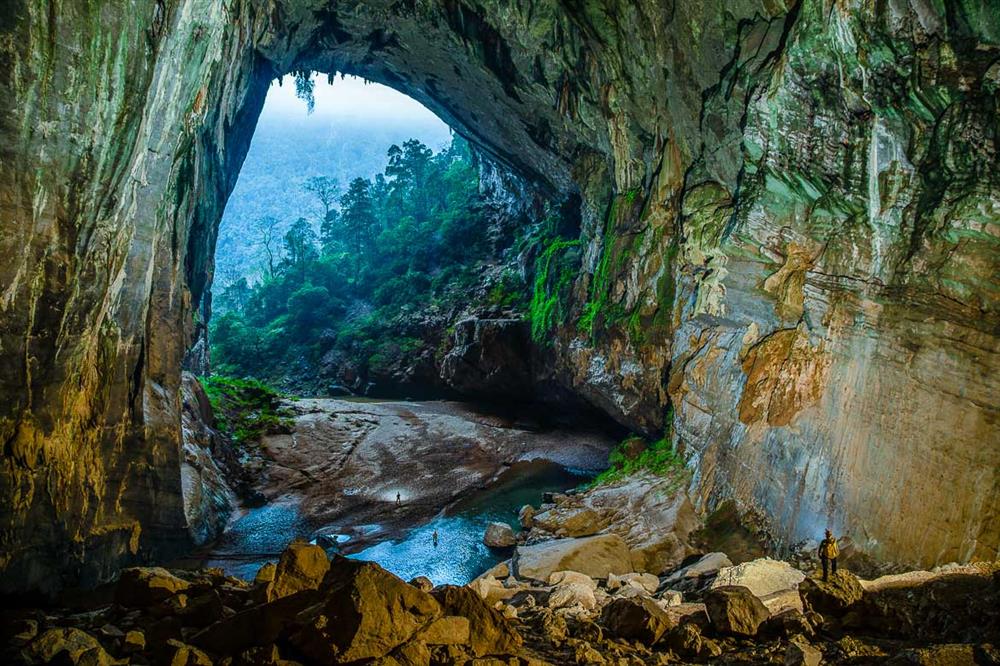 Hang Sơn Đoòng - Kỳ quan thiên nhiên Việt Nam xuất hiện trên trang chủ Google của 17 quốc gia và vùng lãnh thổ