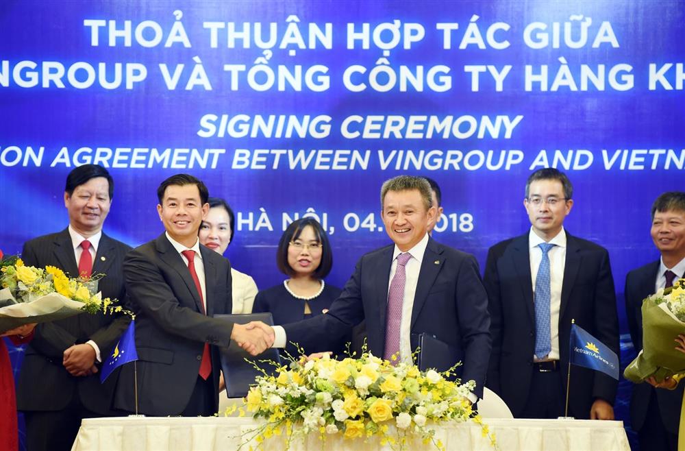 Vietnam Airlines – Vingroup ký thỏa thuận hợp tác