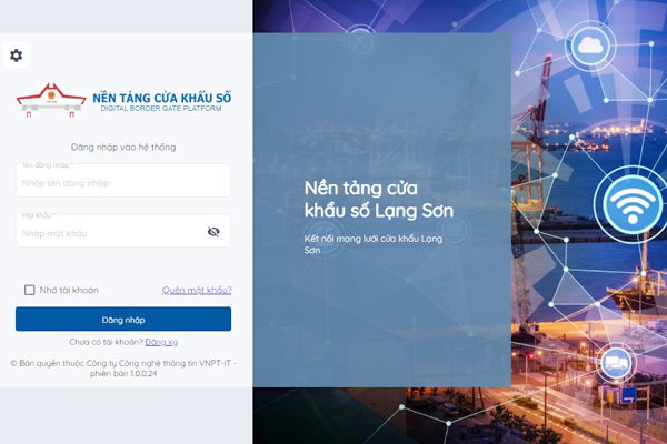 Lạng Sơn - Kết quả sau một năm triển khai Nền tảng cửa khẩu số.