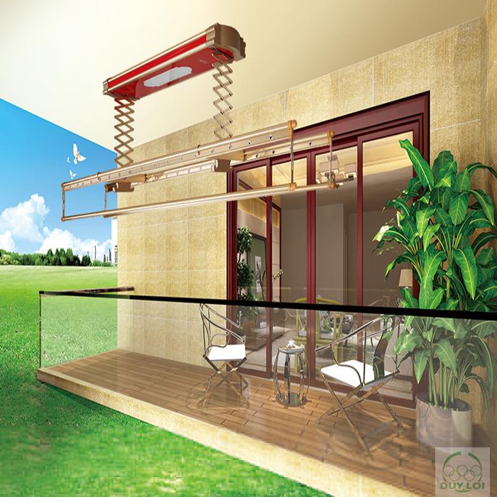 Giàn phơi thông minh  - sản phẩm tiện ích cho các gia đình hiện đại